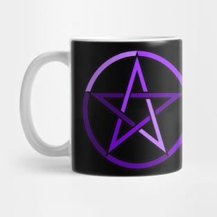 Purple Pentagram Pentacle Mug